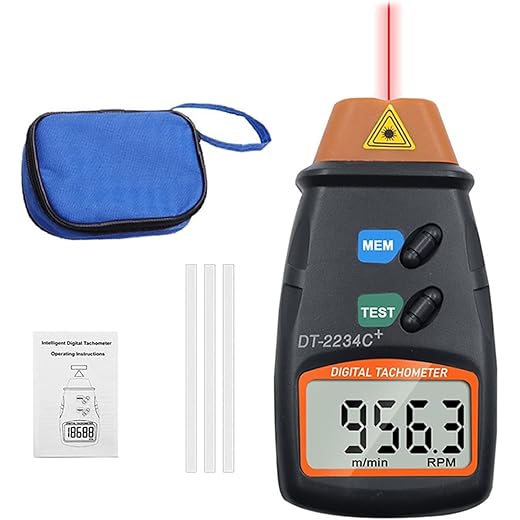 Handheld Non Contact Tachometer RPM Meter