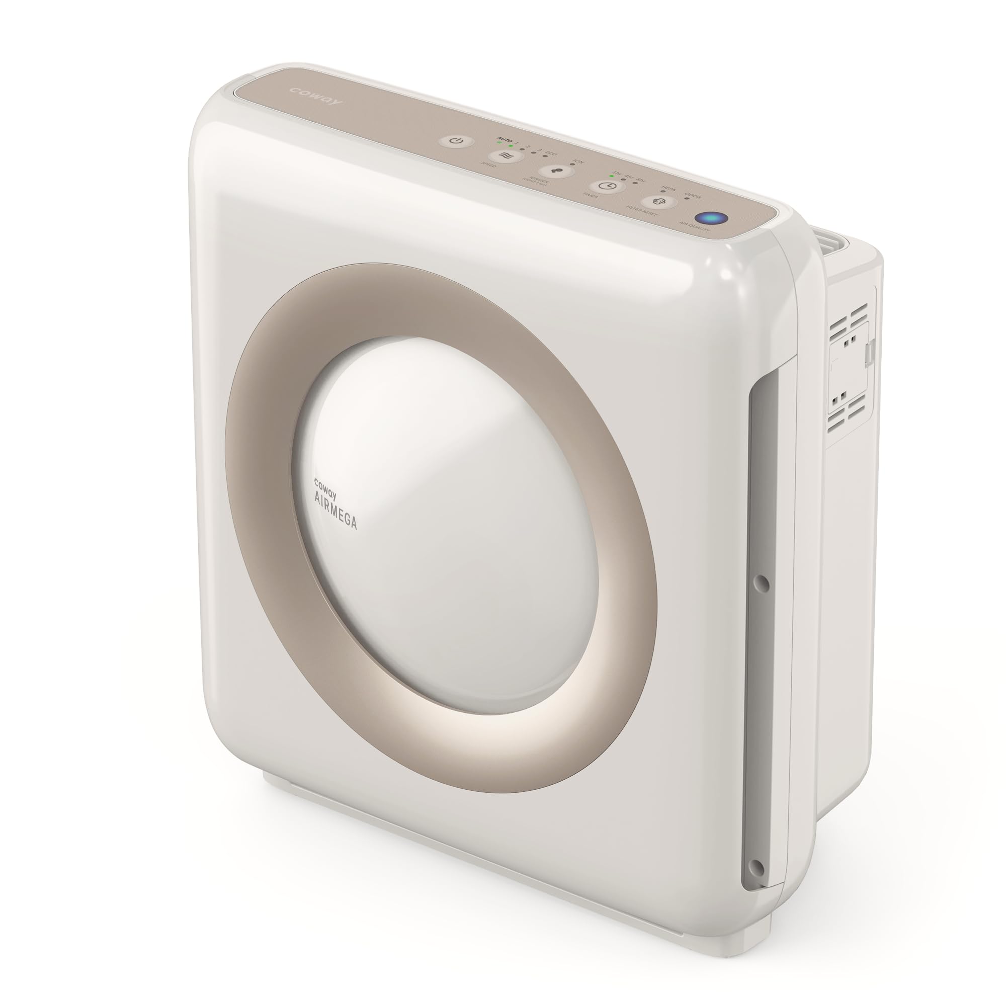 COWAY Purificatore d'Aria HEPA Casa Allergie, Auto, MIGHTY AP-1512HH, Beige