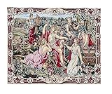  Lnxp Tapisserie Murale en Italie Gobelin Mythologique Erme Arazzo Tapisserie Réplique 110 x 140 cm