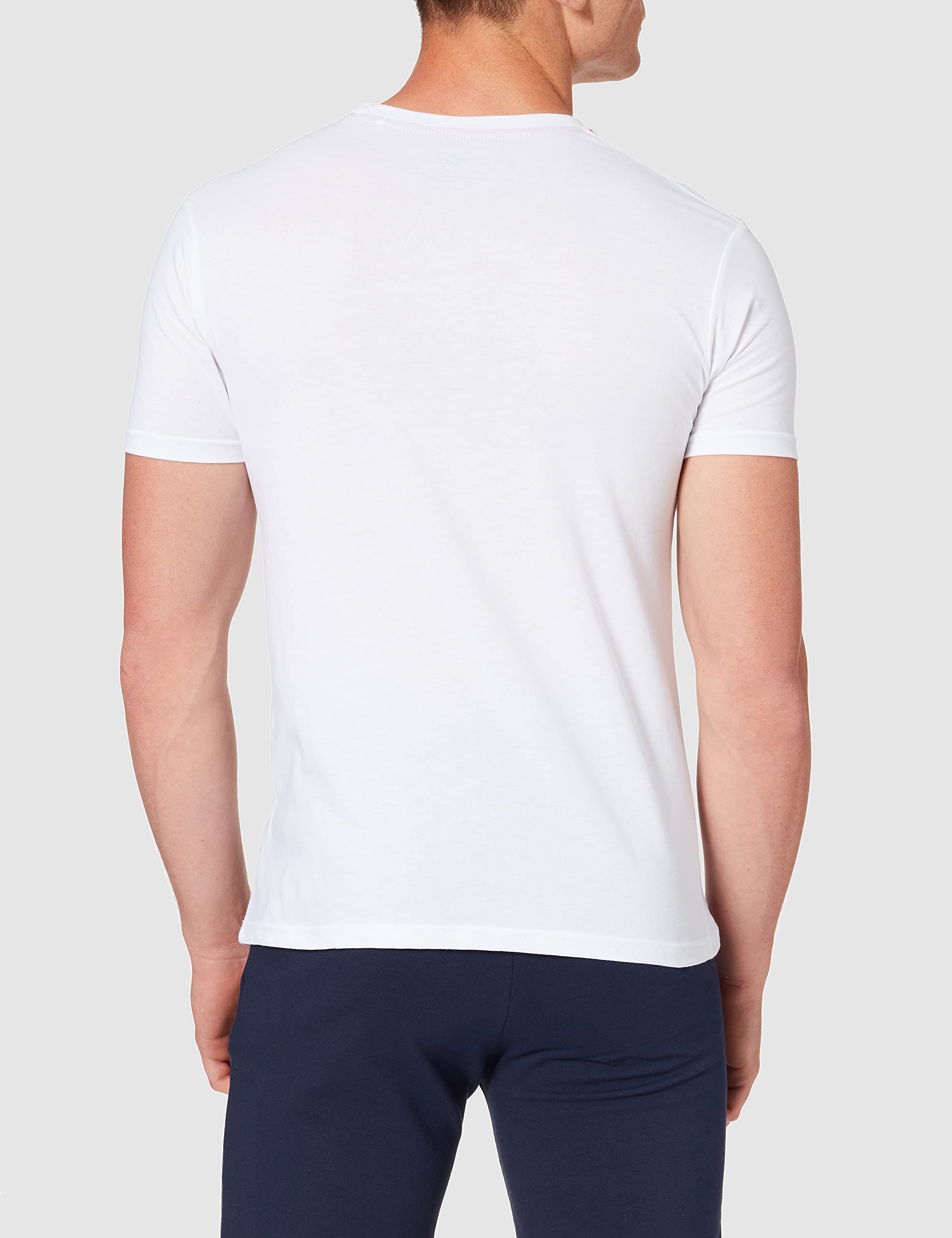 ALPHA INDUSTRIES Rainbow Reflective Label T Camiseta para Hombre