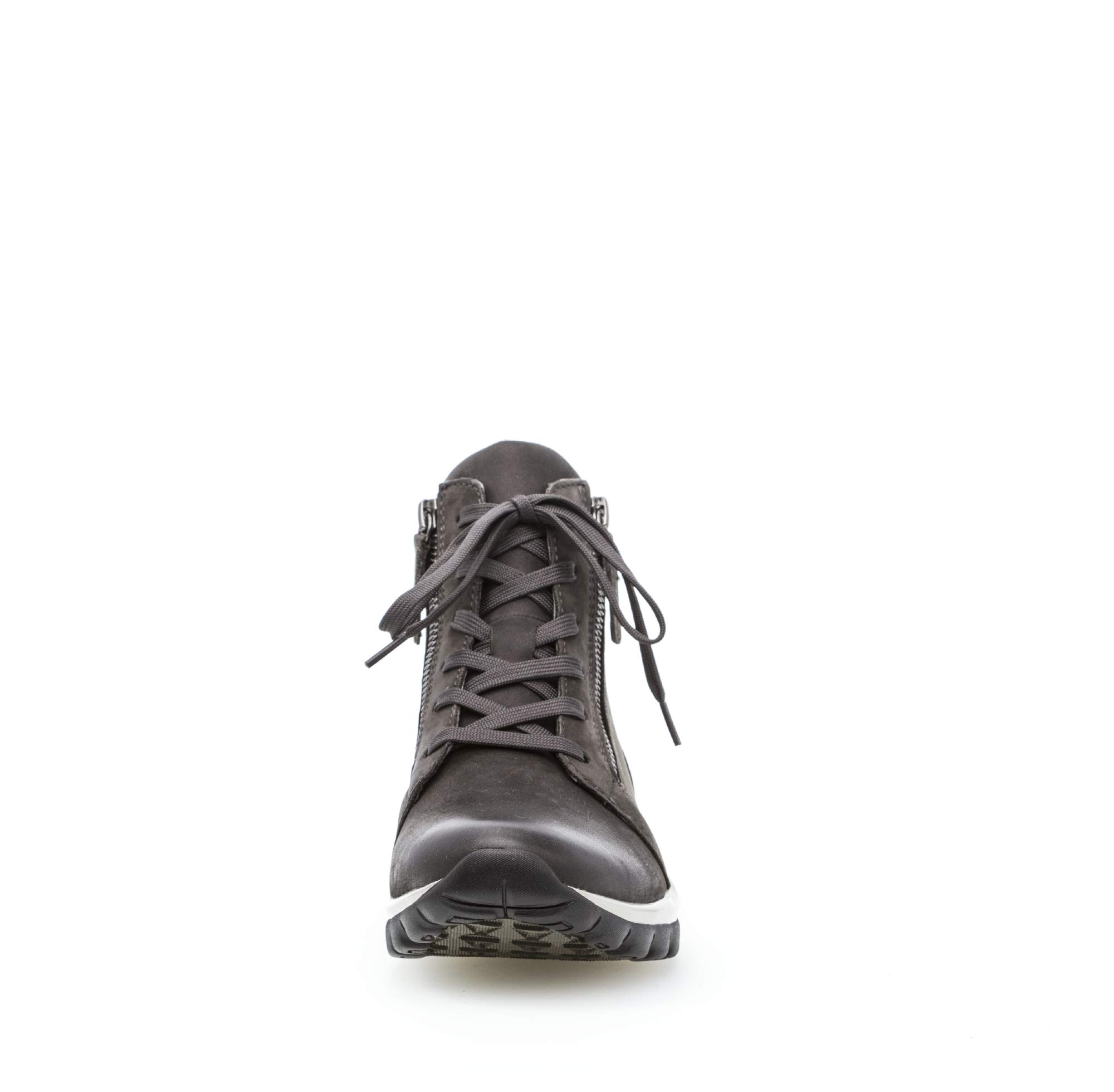 Gabor Damen Stiefeletten, Frauen Ankle Boots,Übergrößen,Optifit- Wechselfußbett, reißverschluss Ladies feminin,Dark-Grey (Mel.)… – Ansicht 5