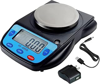 Eosphorus 600g/0.01g Precision Digital Lab Scale Balance for Chemistry Jewelry Education Grams Carats Ounces