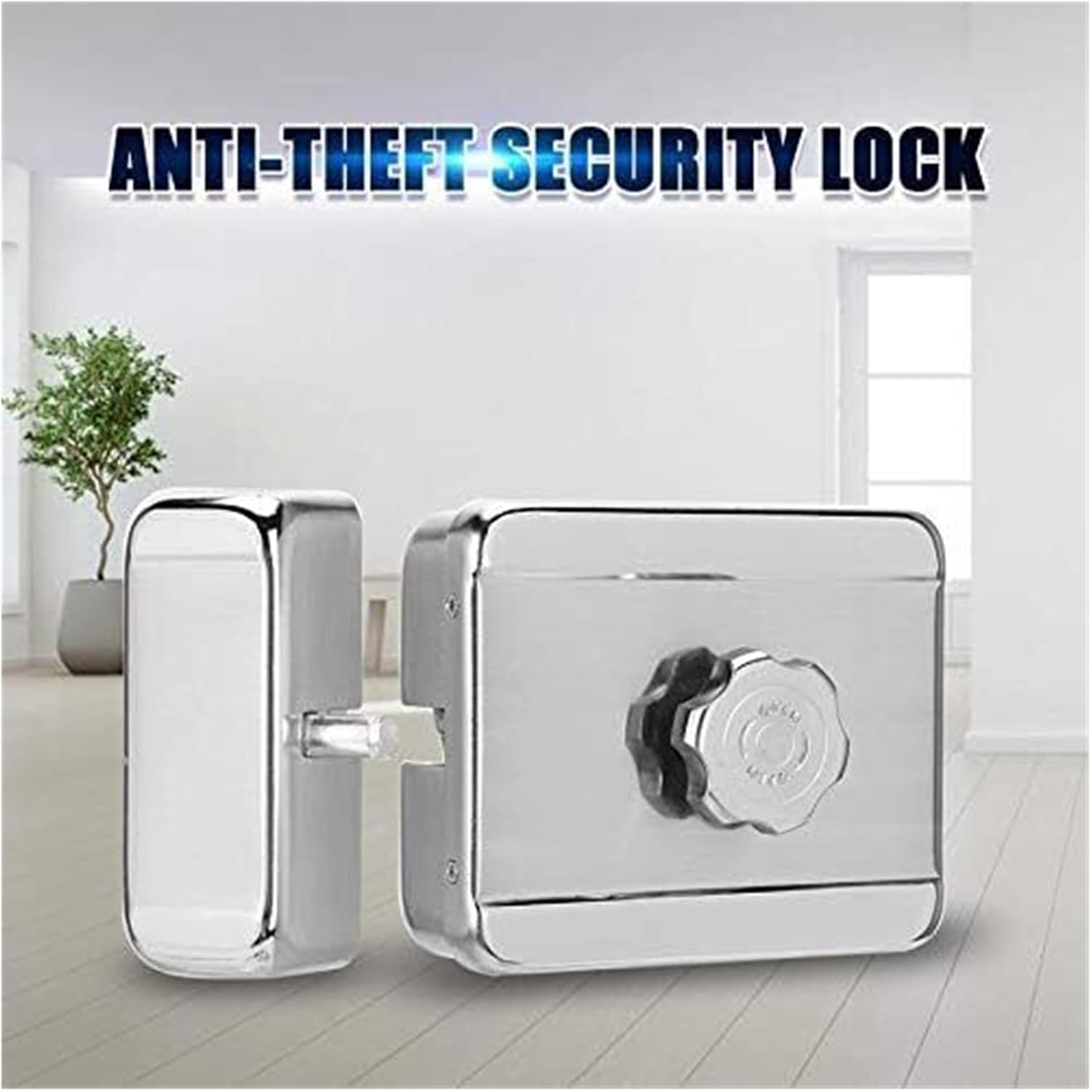 Electric Electronic Door Lock Mute for Doorbell Intercom Access Control Security System(Shape B)