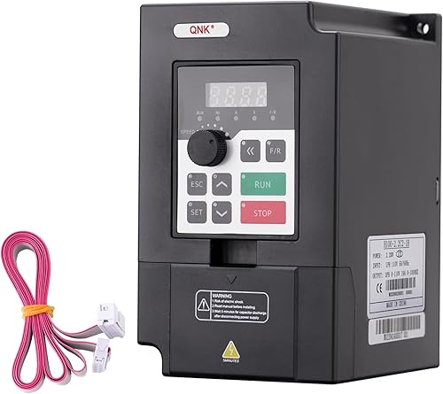 QNK 2.2KW 3HP 110V AC 17.5A VFD Convertidor Monofásico a 3 Fase Inversor Variable Frecuencia Drive CNC Husillo Motor Controlador de Velocidad