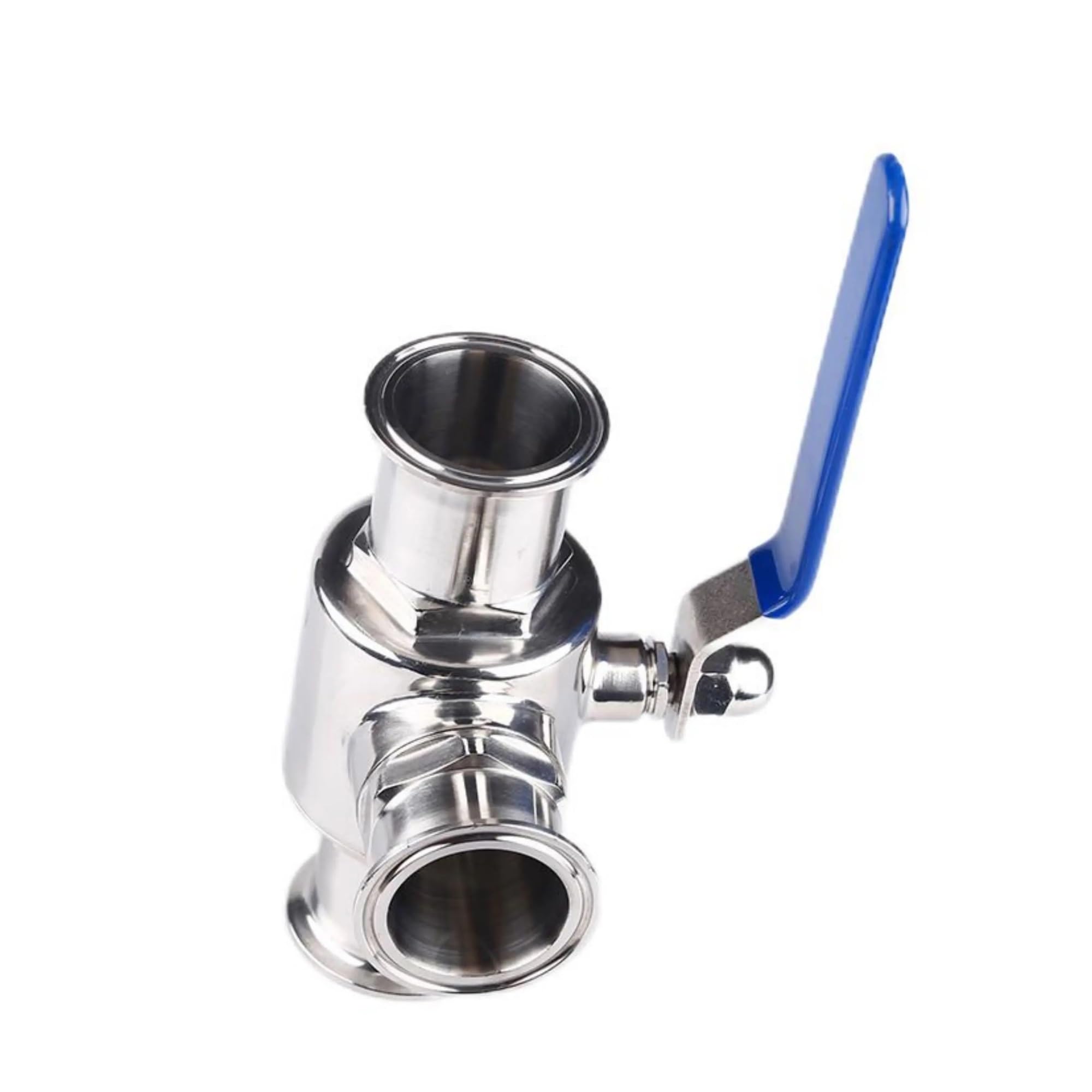 19mm Quick Release 304 Stainless Steel Sanitary Three Way Ball Valve L/T Type Tri-clamp Manual Ball Valve