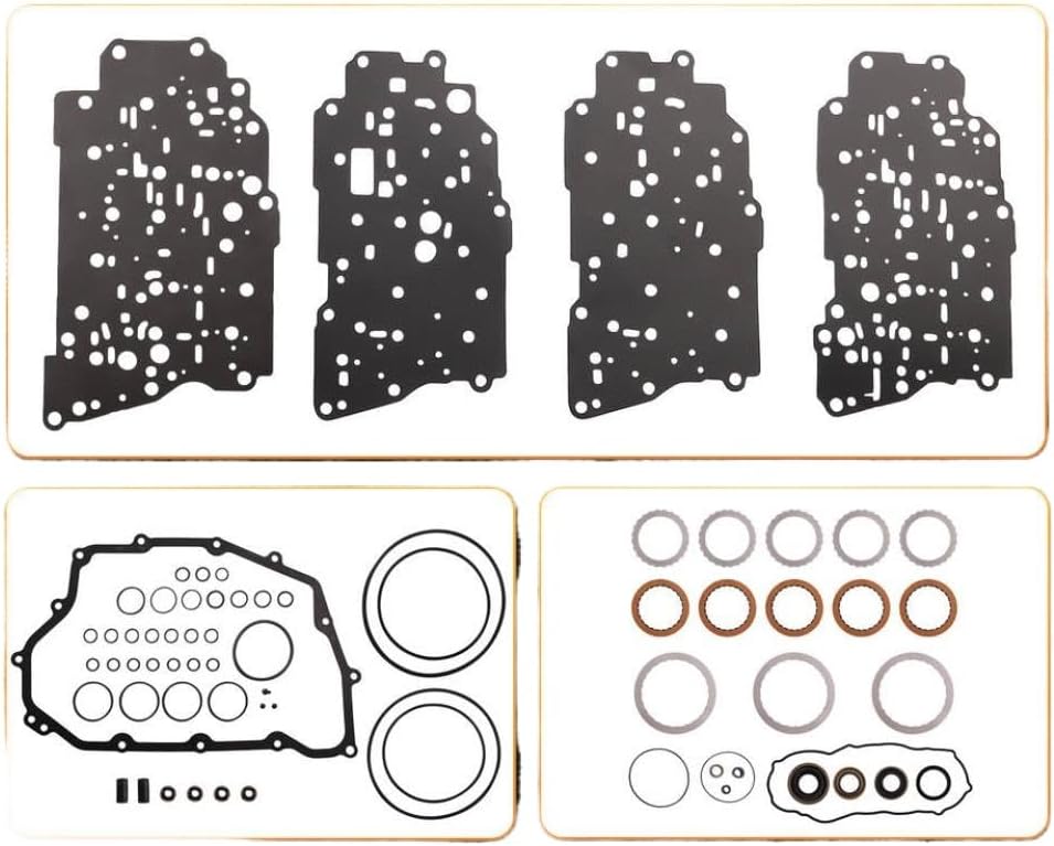 Transmission Master Overhaul Rebuild Kit B204820C B204880C W204881C Compatible With Escape Fusion Tribute 6F35