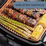 OVENTE Electric Indoor Grill with 13x10 Inch Non-Stick Cooking Surface, 1000W Fast Heat Up Power, Adjustable Temperature, Removable and Dishwasher Safe Grilling Plate and Drip Tray, Copper GD1632NLCO - Image 4