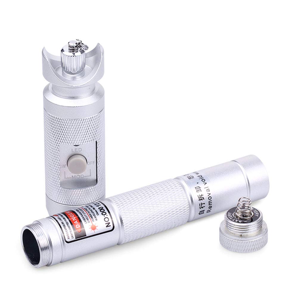 CGOLDENWALL Localizador de fallas visual Full Metal Luz roja Pen Cable Fibra Óptica Tester FC/SC/ST (20mw)
