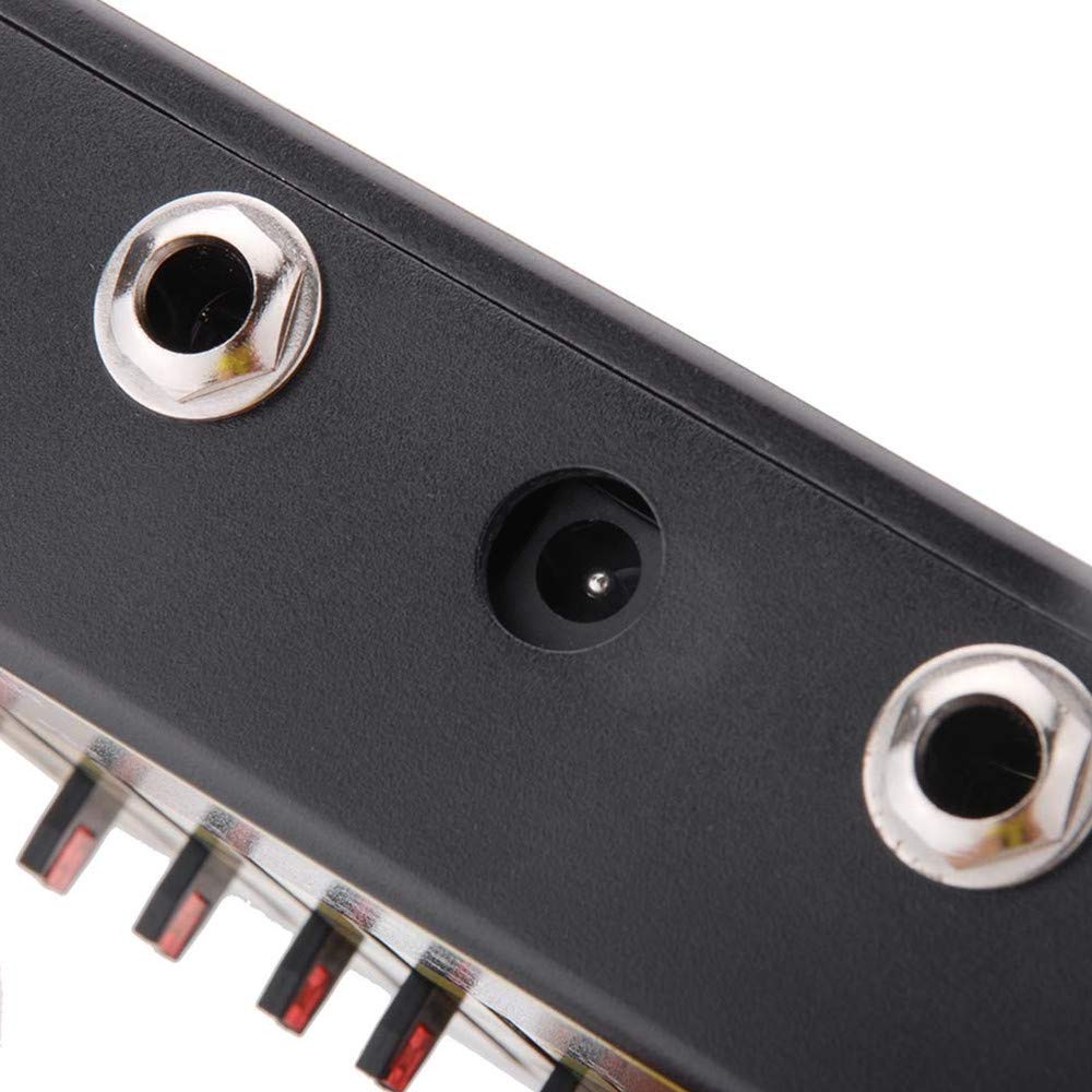 KINGDUO Cp-24 DC 9V 10 Bande Eq Pédale D'Effet Guitare True Byass Pédale D'Egaliseur Professionnelle