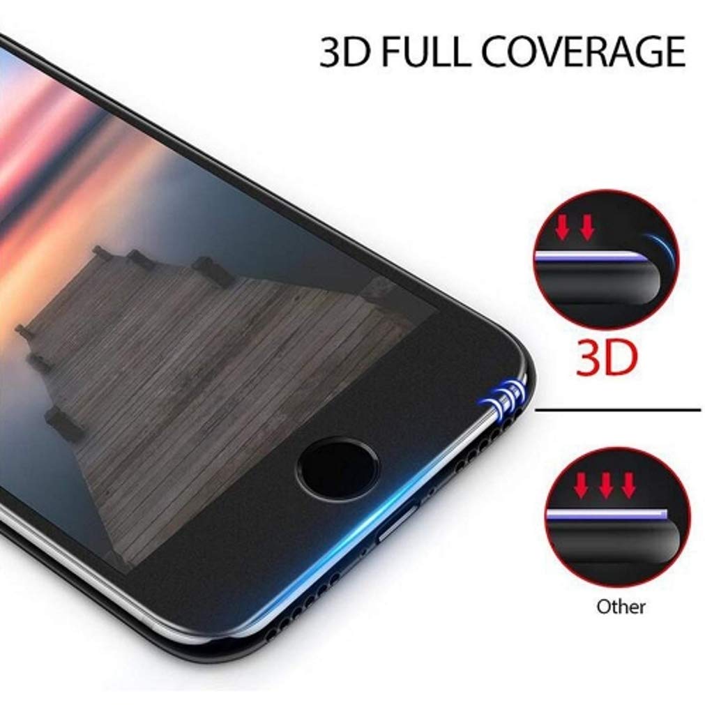 iPhone 7Plus 8 Plus 3D保護ガラス ホワイト 100個セット Amazon | NIMASO iPhone8 Plus / iPhone7 Plus用 ガラスフィルム