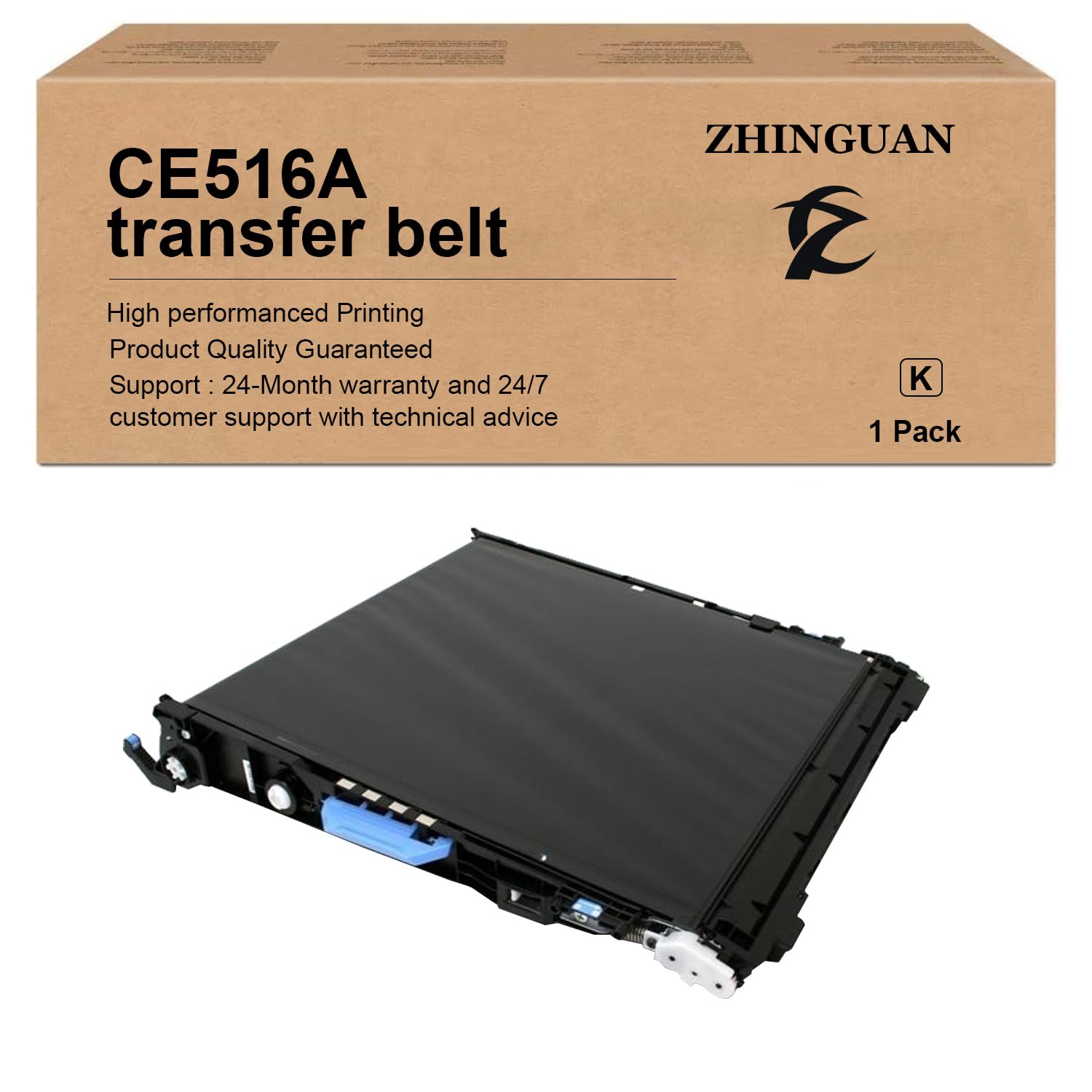 ZHINGUAN Remanufactured CE516A CE979A CE710-69003 CC522-69003 Transfer Belt Works for CP5225 CP5525 M750 M775