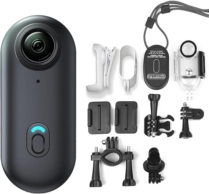 Lusduvi H88 Cámara de Acción Mini 1080P FHD Impermeable