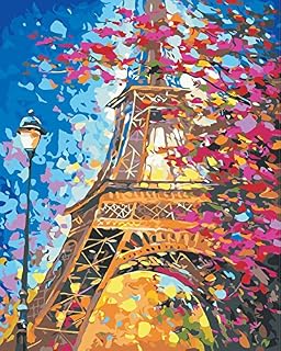 DIY Painting by Numbers for Adults, Paint by Number Kit On Canvas