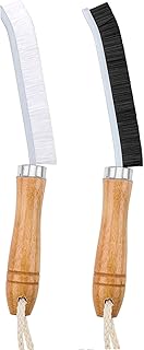 JEEYOO Crevice Cleaning Brush,Wooden Handle H...,