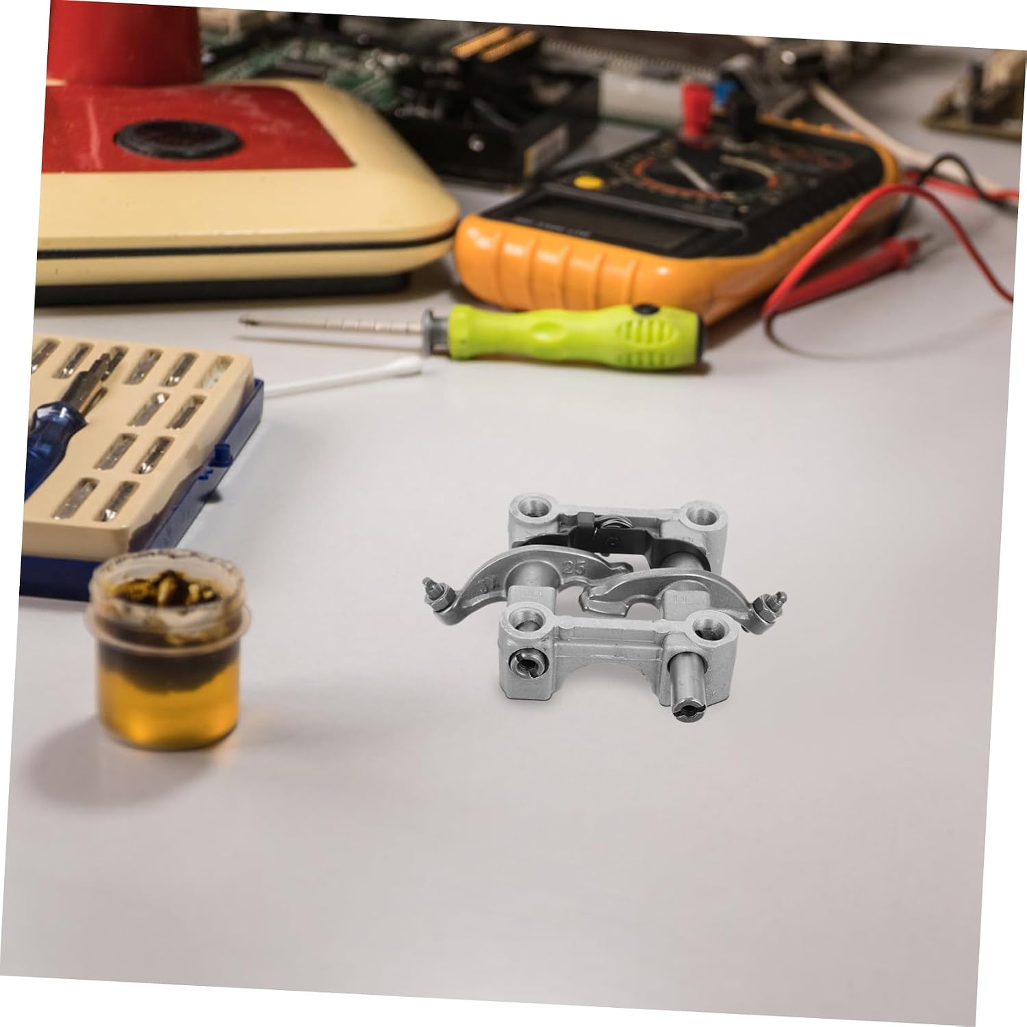 125cc 150cc Valve Rocker Arm Assembly Bracket Compatible with Scooter ATV Go-Kart Motorcycle Engines
