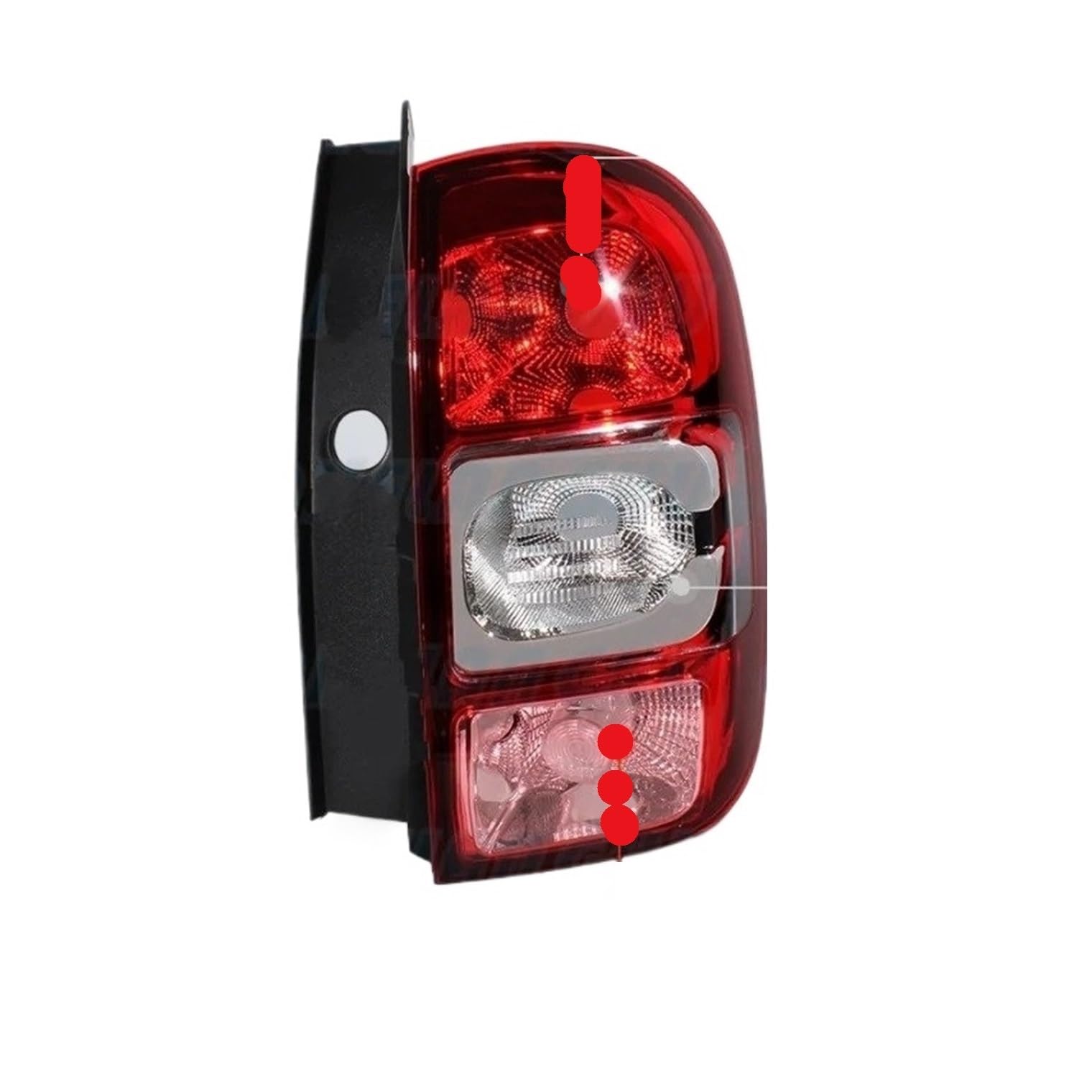 SANCAK Per Dacia Per Duster LHD 2013 2014 2015 2016 2017 Lampada Posteriore Luce Freno Auto Coda delle Luci Retromarcia(1 pc Right Side)