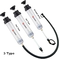 Vista 5 de Bomba Extractora de Fluidos Automotrices, Jeringa para Cambio de Aceite con Manguera Larga, Bomba Estilo Jeringa para Dirección Asistida