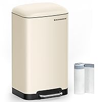 SONGMICS Pattumiera da cucina, 30 l