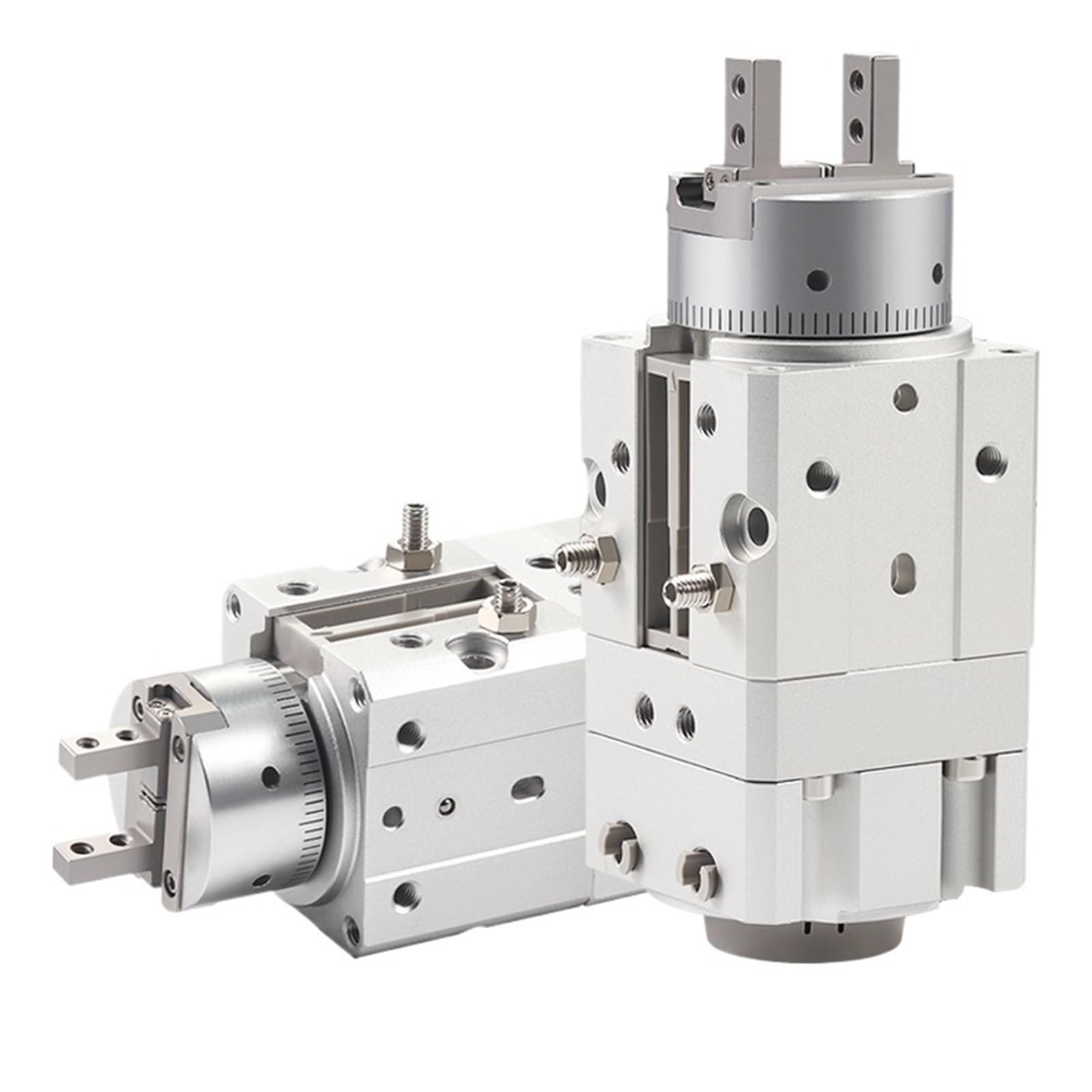Pneumatikzylinder Schwenkgreifer rotierender Spannfinger Serie MRHS