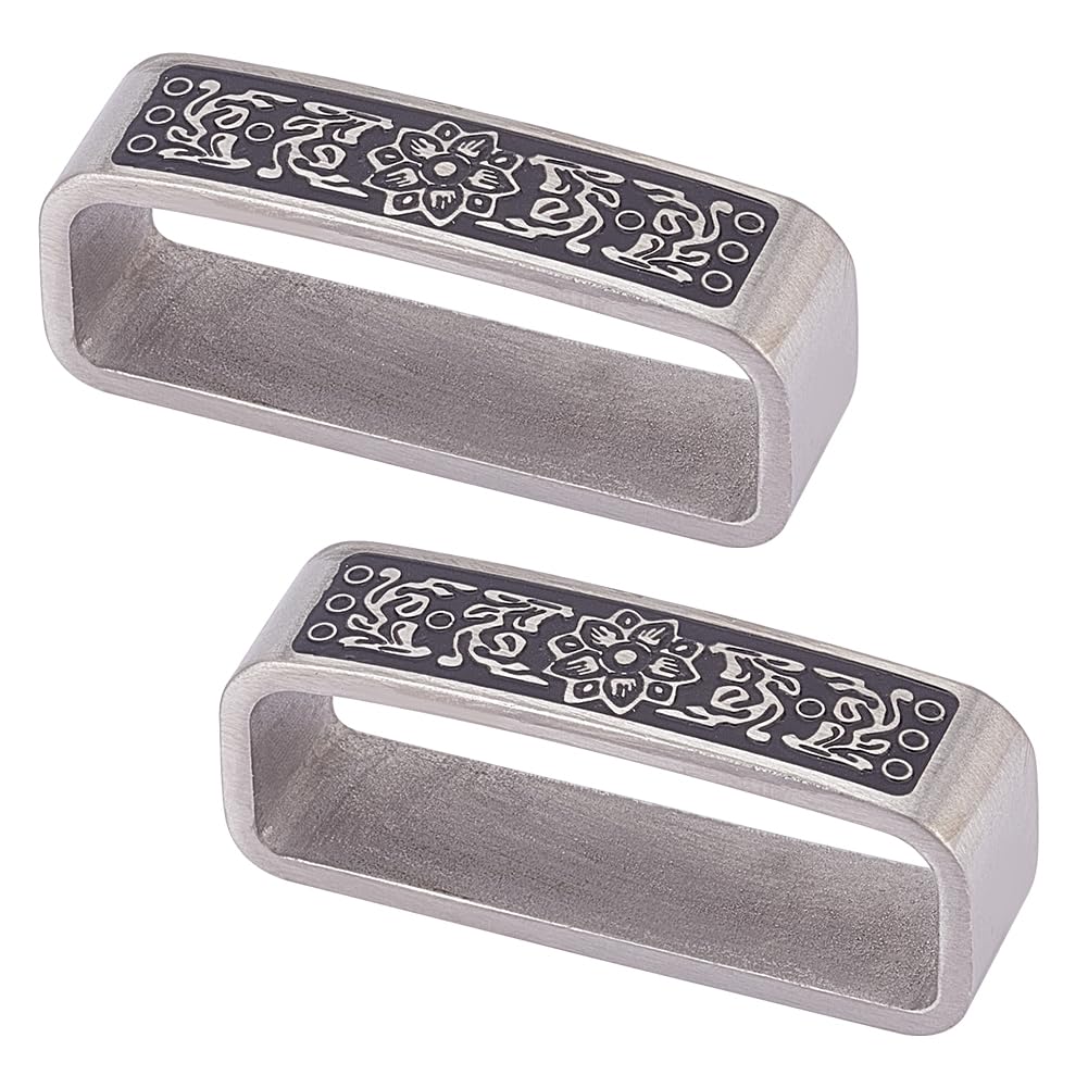 OLYCRAFT Soporte para trabillas para cinturón de metal, hebilla de repuesto para hombre