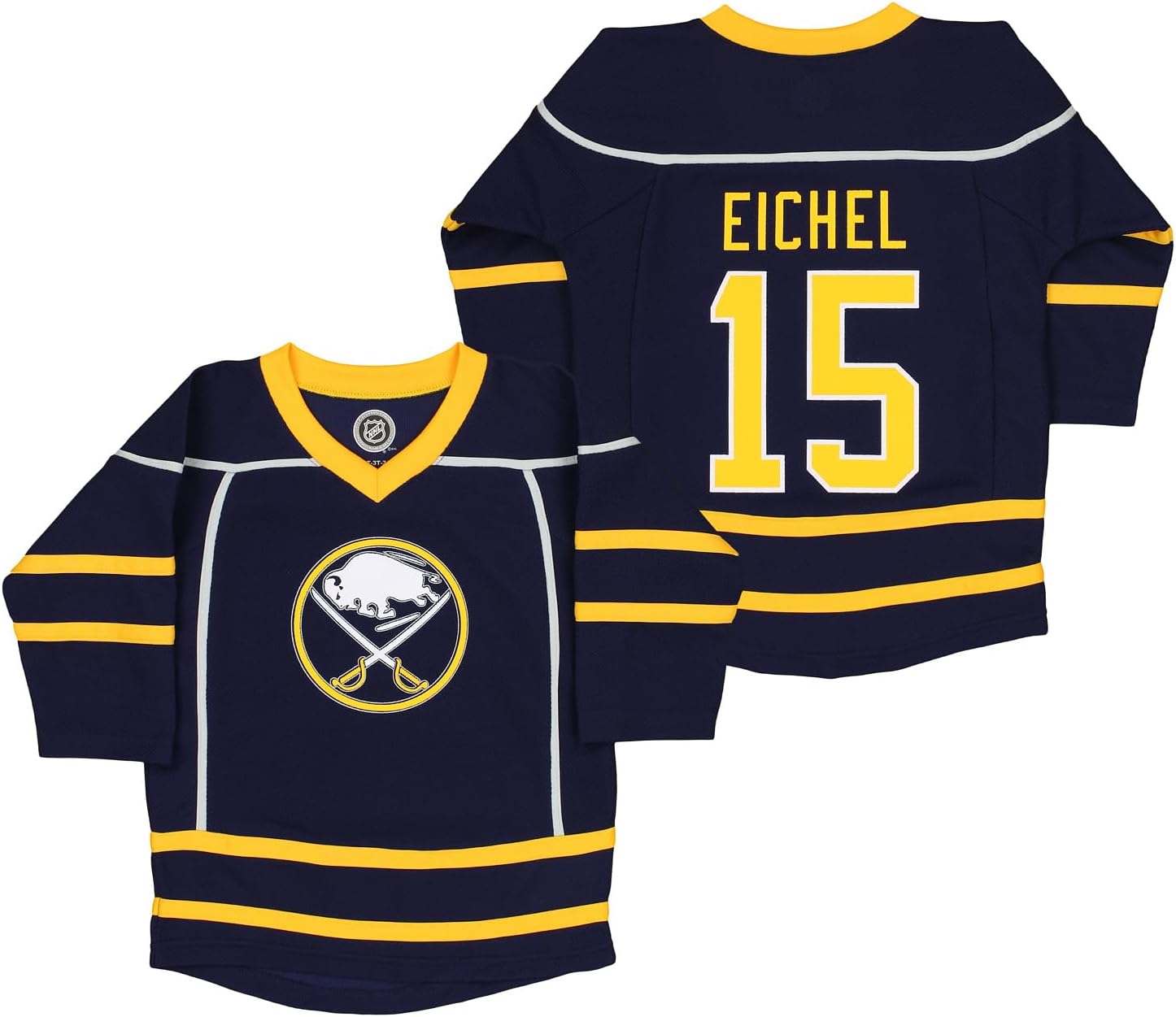 Outerstuff NHL Buffalo Sabres Jack Eichel #15 Infant and Toddler Player Jersey