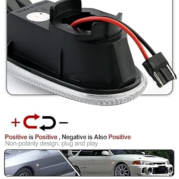 Amazon.com: 2Pcs Full Amber LED Side Marker Lights for