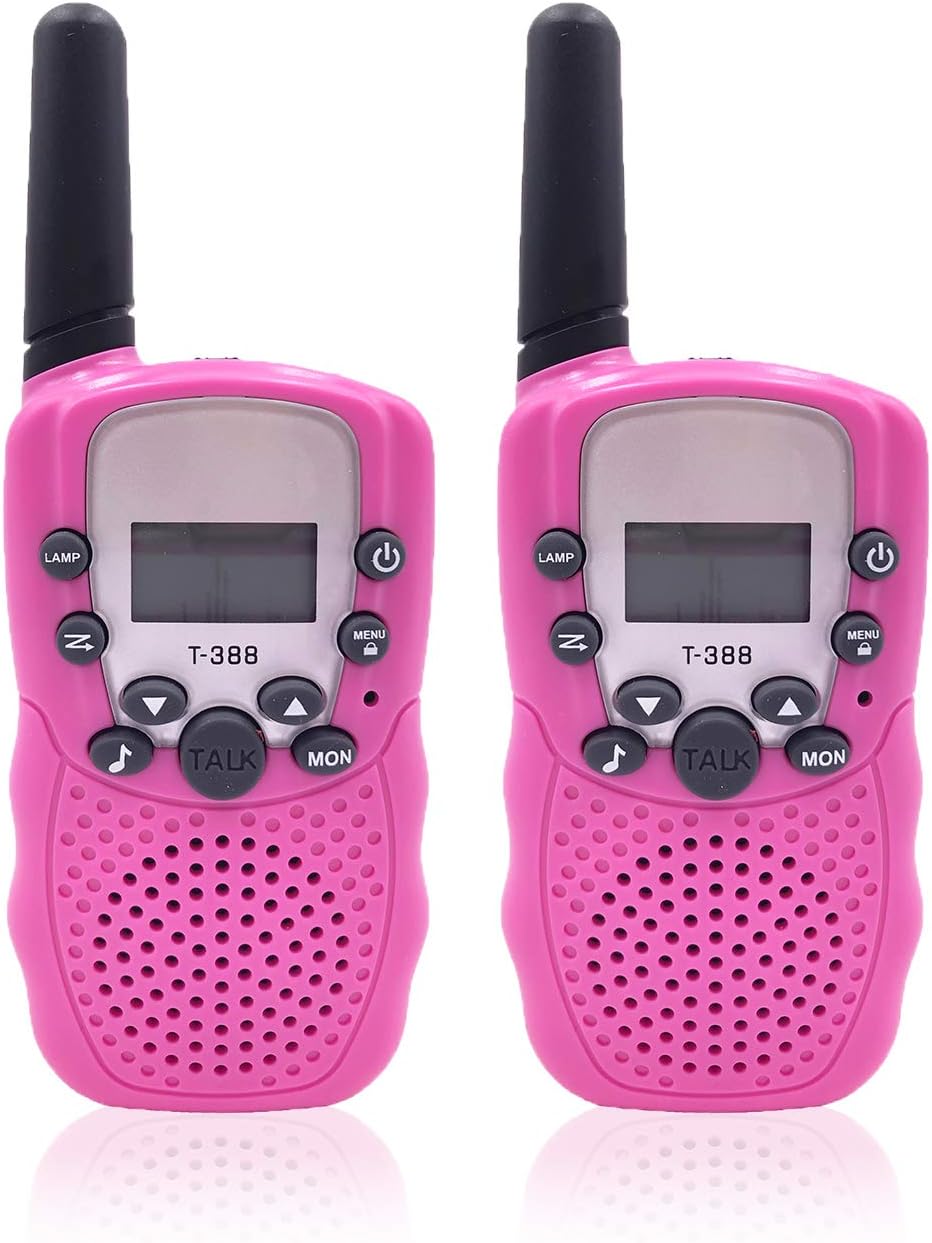4 walkie talkie a lungo raggio per bambini