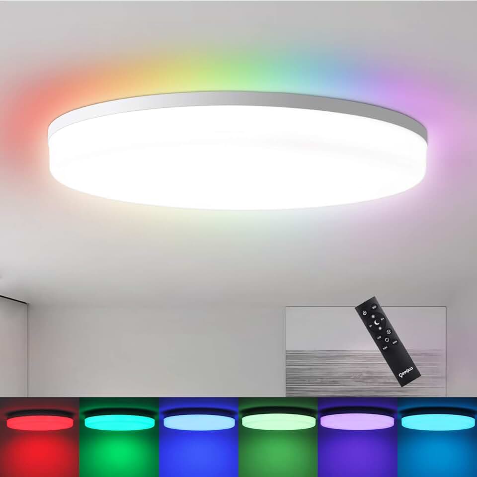 led ceiling light with remote
