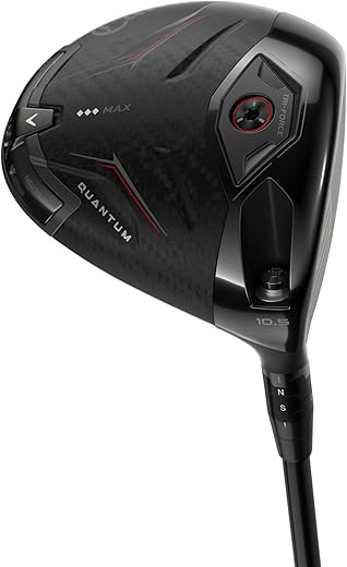 Callaway Quantum Triple Diamond Max Driver, Left Hand, Men's, Carbon