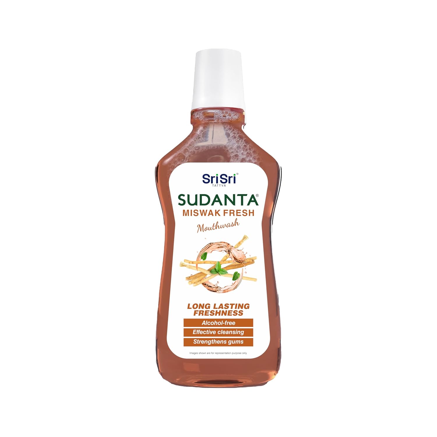 Sri Sri Tattva | Sudanta Miswak Mouthwash | 250 ml | Pack of 2