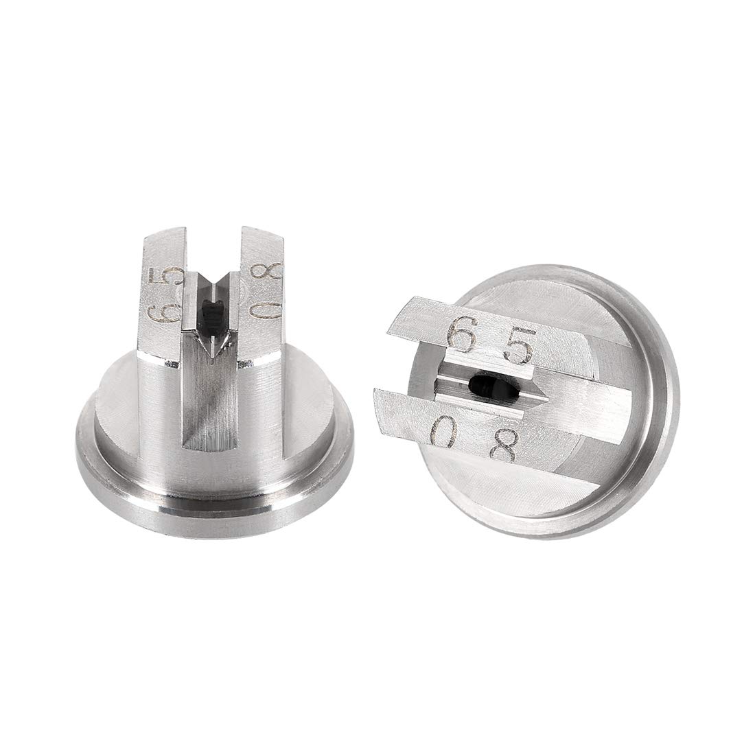 Embout de pulvérisation à jet plat anti-corrosion buse inox 65° orifice 1.8mm