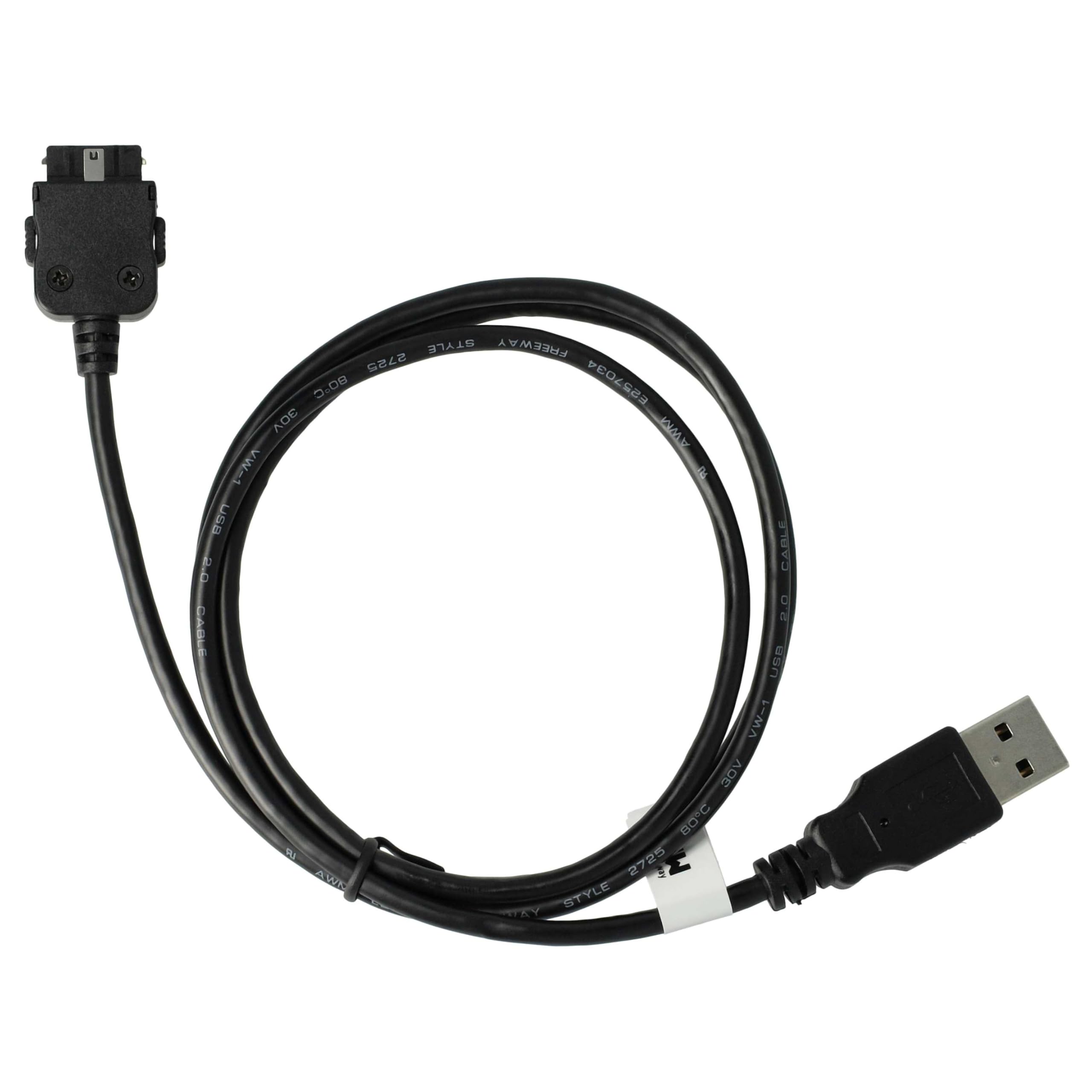 Vhbw cavo dati USB cavo di ricarica 2-in-1 compatibile con HP IPAQ H5555, H6300, h6310, H6315 dispositivo palmare, handheld computer - 130cm, nero | Leroy Merlin