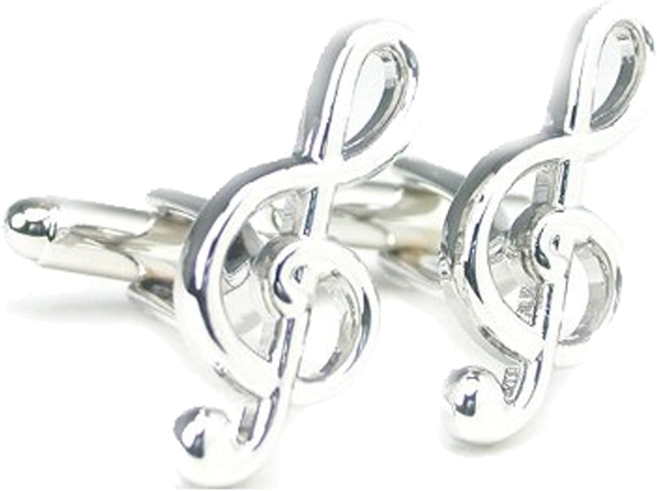 Novelty Music Treble Clef Cufflinks Gift Boxed