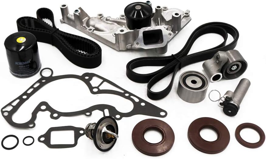 Timing Belt Water Pump Kit fits for 1998 1999 2000 2001 2002 2003 2004 For Toyota Sequoia Limited Sequoia SR 4Runner Land Cruiser, 1998-2004 For Lexus LX470 4.7L V8 DOHC