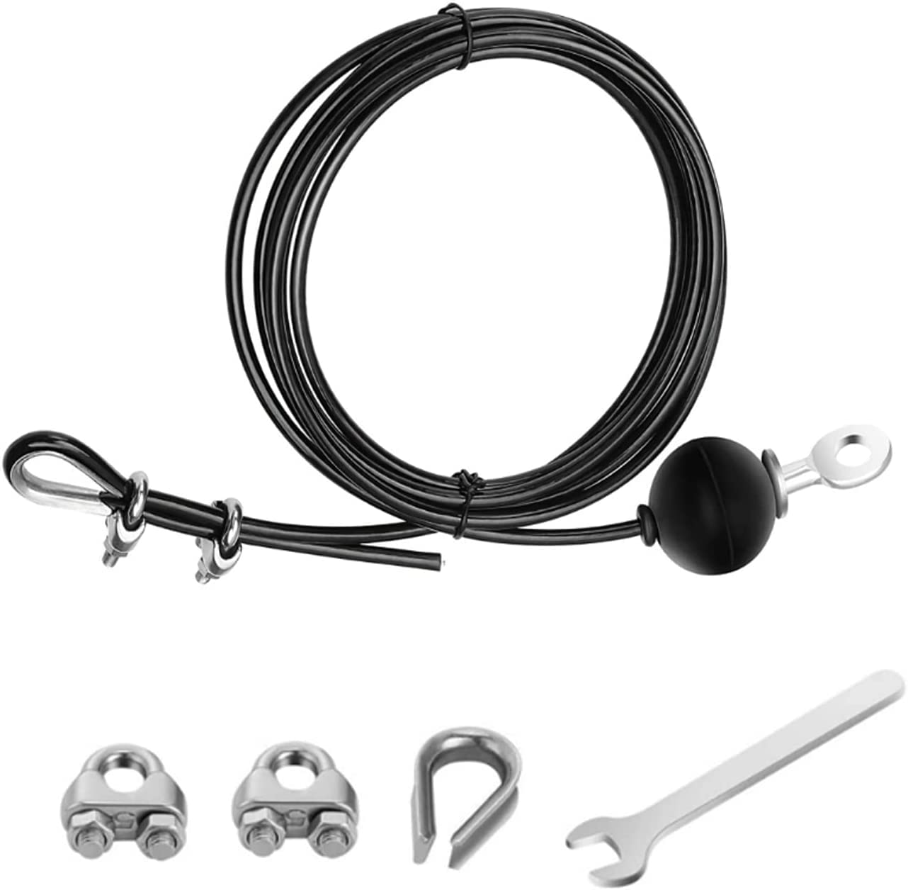 Buy KARLOR Gym Cable Wire Fitness Equipment Steel Cable Buding Steel Cable Wire Rope Coated