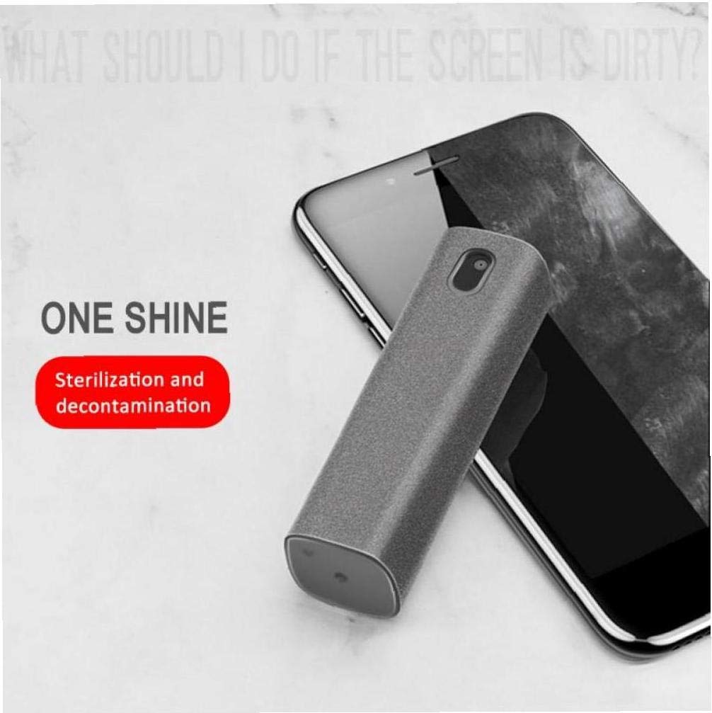 2 En 1 Spray Nettoyant Pour écran Pour Téléphone Portable PC Tablette Ipad écran Anti Poussière Chiffon En Microfibre Outils De Nettoyage De Polissage G 601099564171054