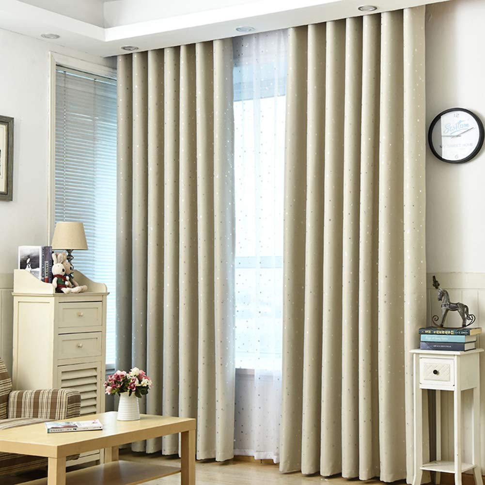 Rideau occultant OKUOKA pour chambre à coucher, isolation thermique et réduction du bruit