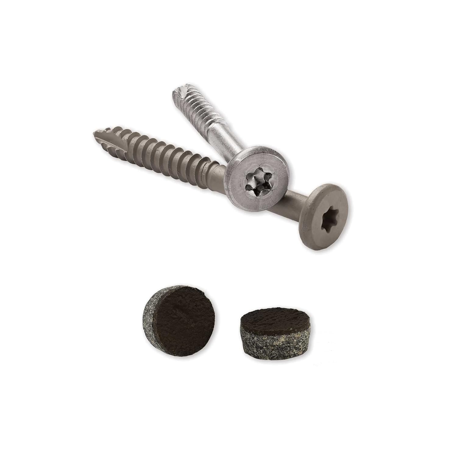Starborn Pro Plug System Tiki Torch PVC Composite Deck Boards, Covers 25 Sq Ft Includes Plugs and Screws, Tool Sold Seperately
