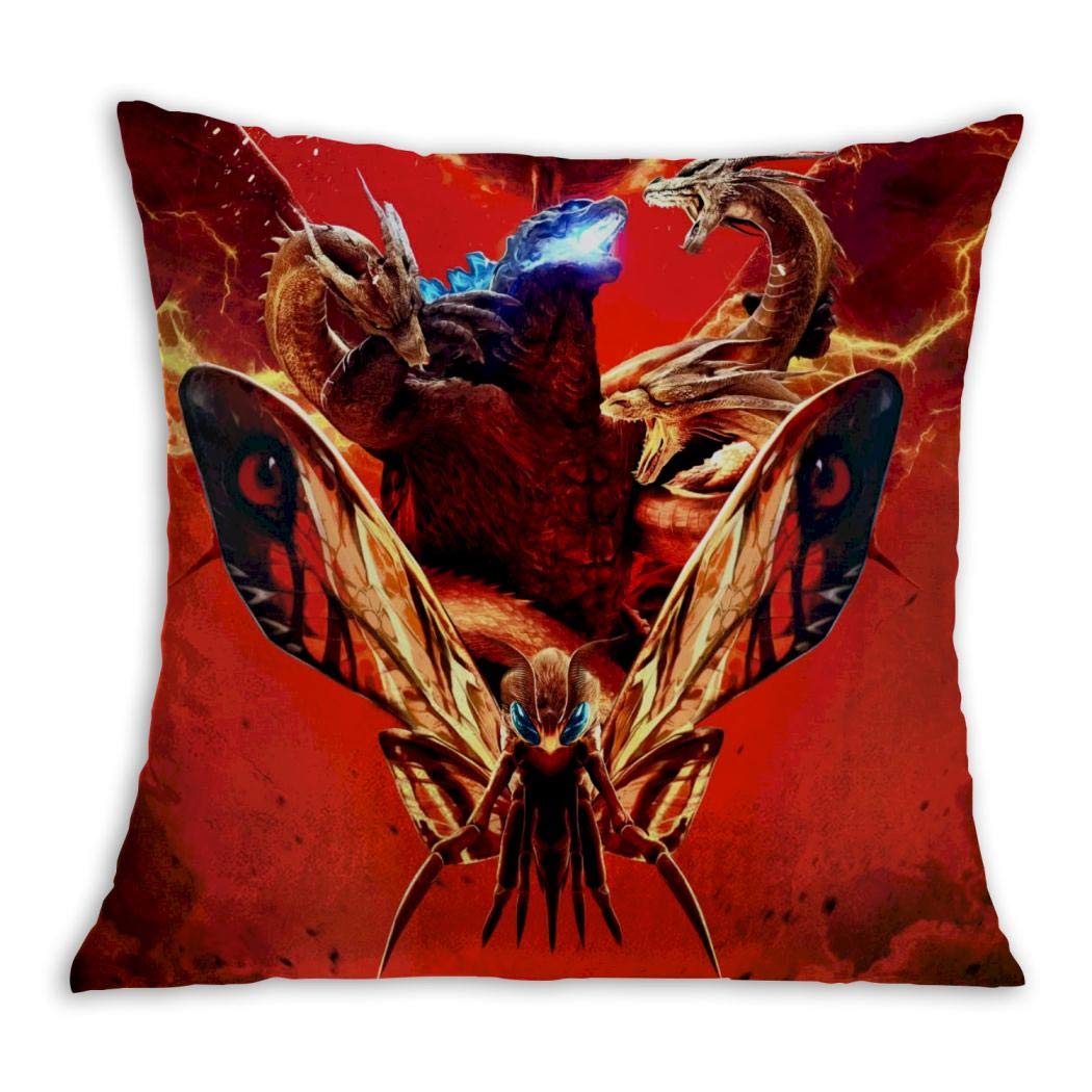 Buy DAJIJI Godzila Throw Pillow Covers soft cutedurable 3D double print  Pillowcases Decorative Pillows One_Size Online at desertcartKUWAIT