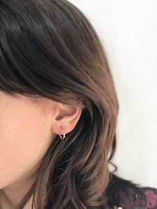 Orecchini Uccello Del Paradiso Oro Bianco 9K Pavé Rubini - Gioiello Elegante Anniversario - Foto 8