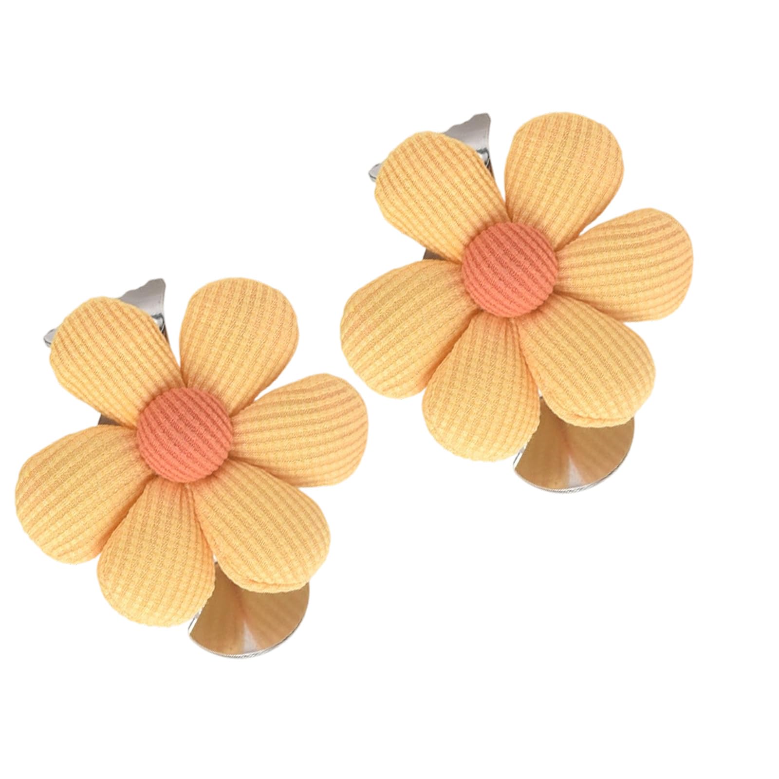 Pyasuye Of 2 Colorful Flower Curtain Clips Modern Decorative Tiebacks Clasps Buckles Window Drape Holders Clamp Decors Window Drapery Clamps