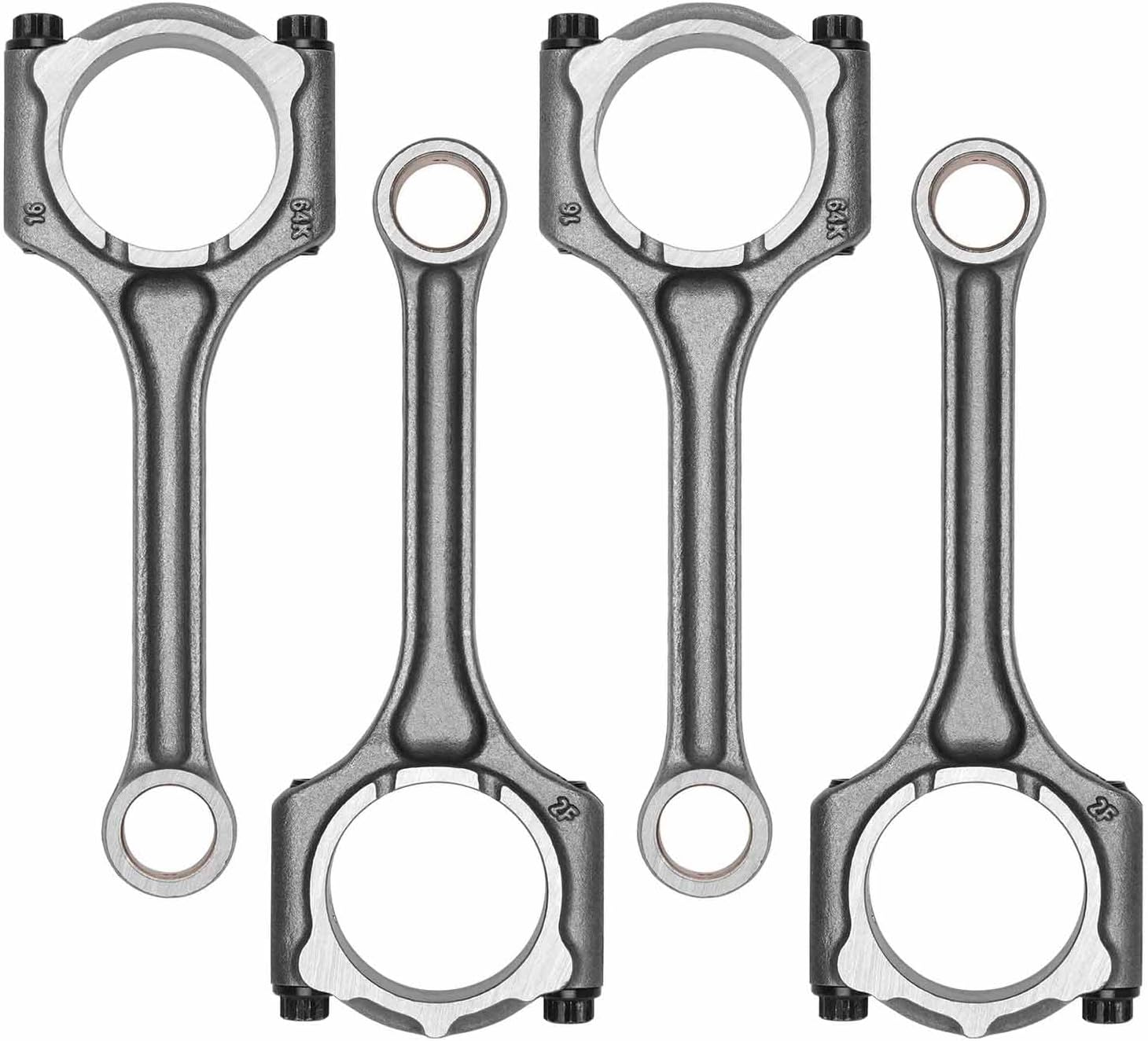 23041-2E210 23510-2E001 JMROFRSAUS Engine Main Rod Bearings Con Rods Piston Rings Kit for HYUNDAI KIA 2.0L