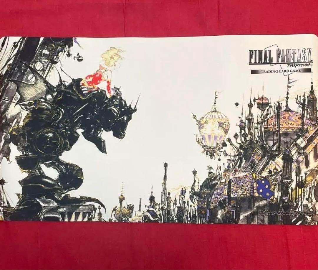 ファイナルファンタジー6 FF6 ティナ プレイマット 街 天野喜孝 海外限定