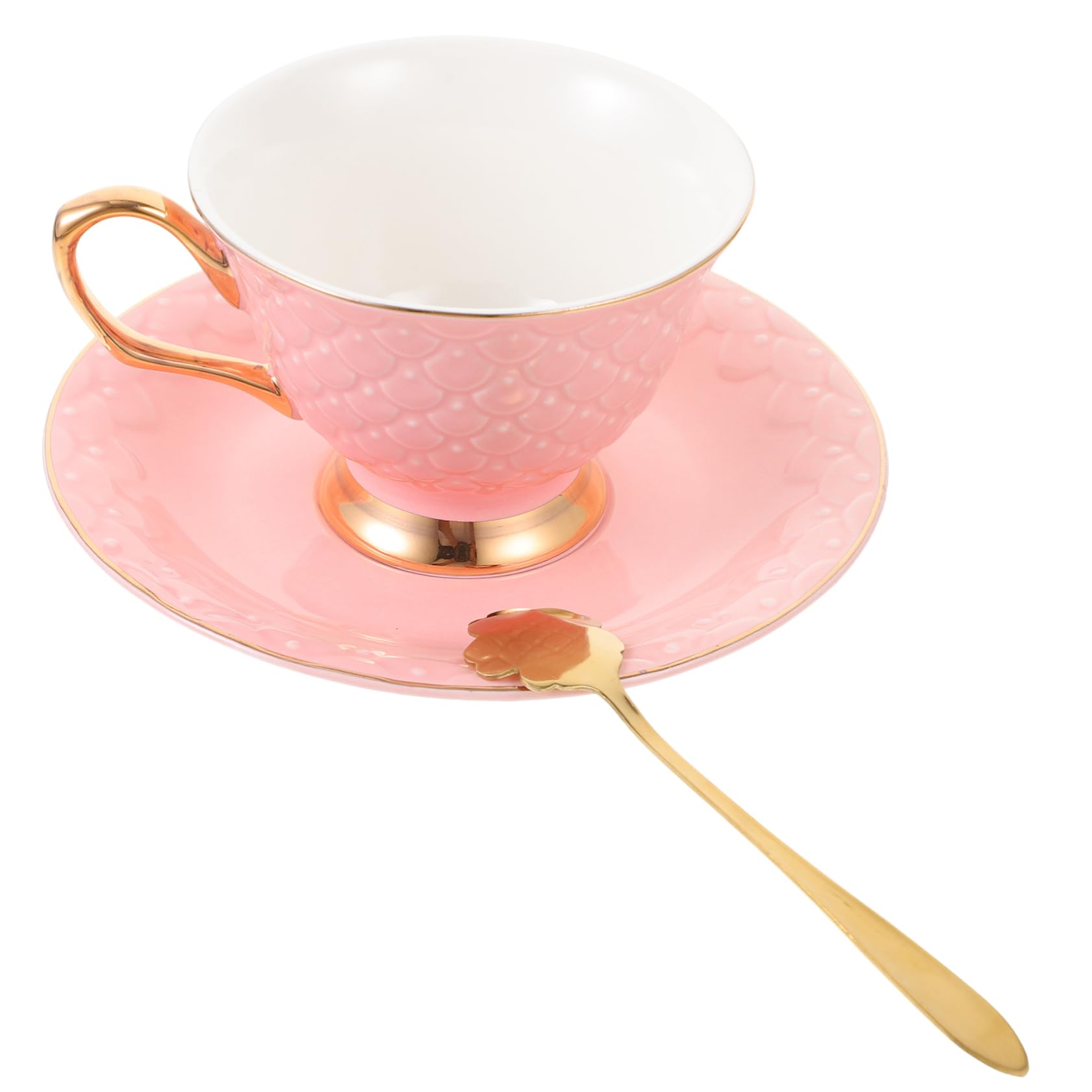 Tasses à café en céramique Cabilock et tasses de service avec plateau