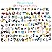 MUSEN Toy Play 144 pcs Heroes Action Figure Toy Set Mini Action Figures 2-3 cm
