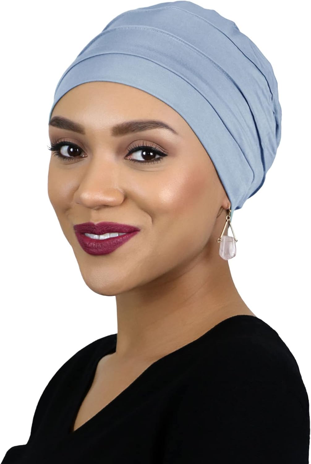Hats Scarves & More Chemo Cap Cancer Headwear Women Bamboo Turban 50+ UPF Sun Protection 3 Seam
