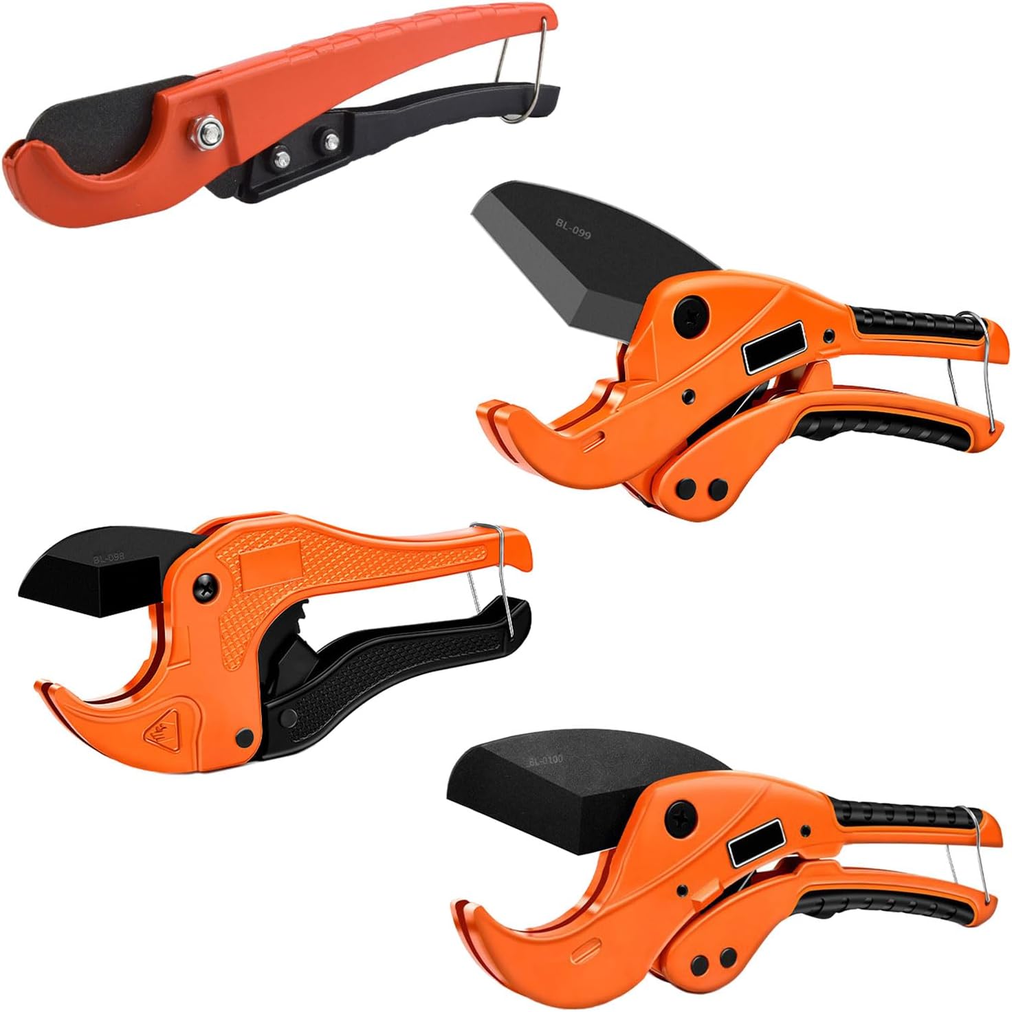 Ratcheting PVC Pipe Cutter Tool Cut Pipe Cutter Ratcheting Type Pipe Cutter Fast Pipe Cutting Tube Cutter for Pipe Cutting
