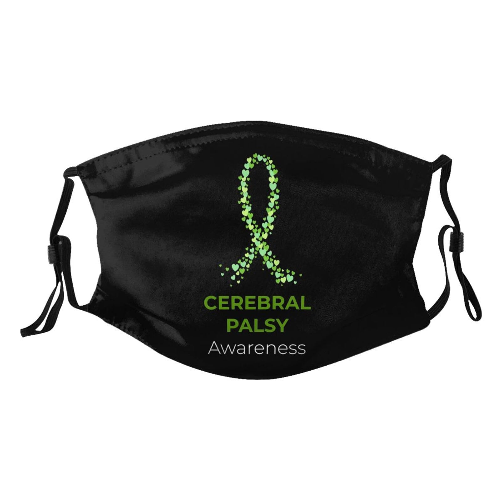 Cerebral Palsy Awareness Adult Dust Mask Adjustable Dust Face with 2 Filter7278