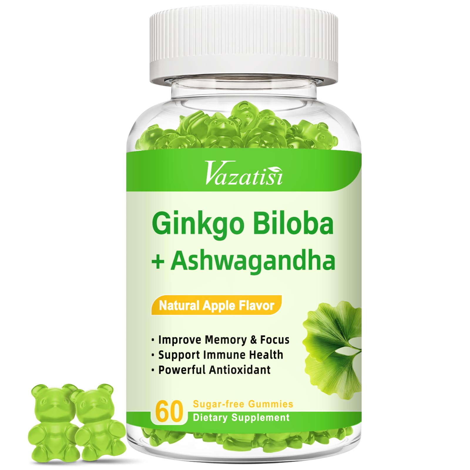 Vazatisi Ginkgo Biloba Gummies 240mg