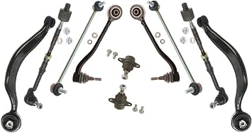 Lemforder 10-Piece Front Suspension Control Arm Kit For BMW E53 X5
